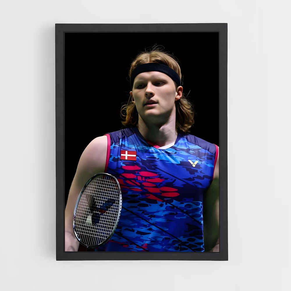 Poster Tennis Vibes – affiche Badminton (vue 2)